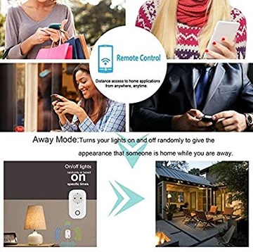 Умная РОЗЕТКА с приложением VANSENG WiFi