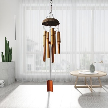 Бамбуковые колокольчики из скорлупы кокоса Уличный бамбук