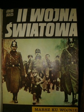II Wojna światowa - Marsz ku wojnie i 4 kolejne zeszyty KAW oprawione