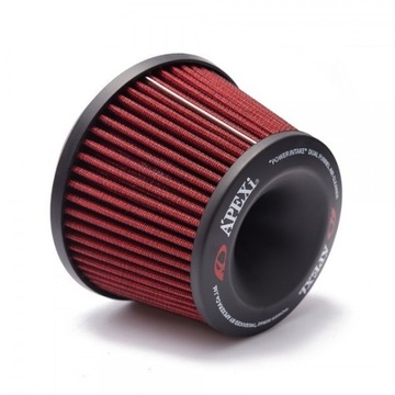 FILTR STOŻKOWY STOŻEK SPORTOWY CZERWONY + ADAPTER 76MM