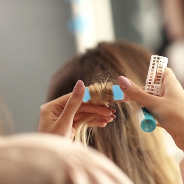 JEDWABNE WAŁKI DO CZARNYCH WŁOSÓW GĄBKA LOKÓWKA MODELUJĄCA 24 SZT.