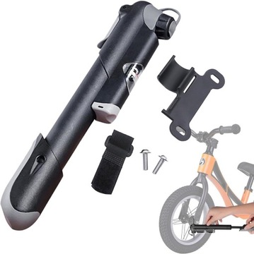 Pompka rowerowa - Kompaktowy inflator z manometrem,Akcesoria do jazdy