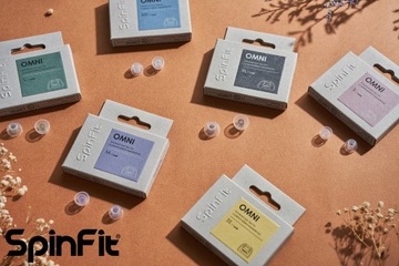 SpinFit OMNI — Профессиональные накладки для TWS и IEM — Преемник CP360 — M