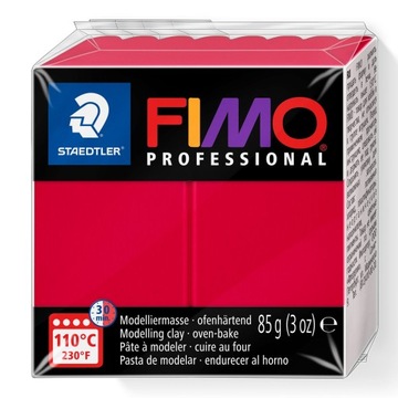 Modelina FIMO professional 85g - 29 karminowy