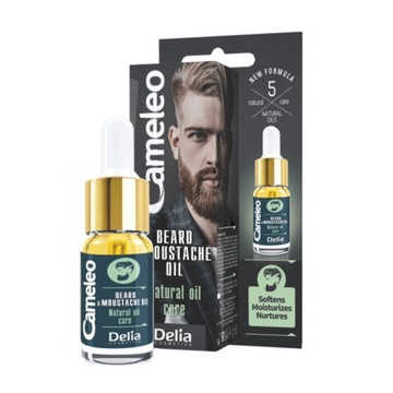 DELIA CAMELEO MEN масло для бороды и усов, 10мл
