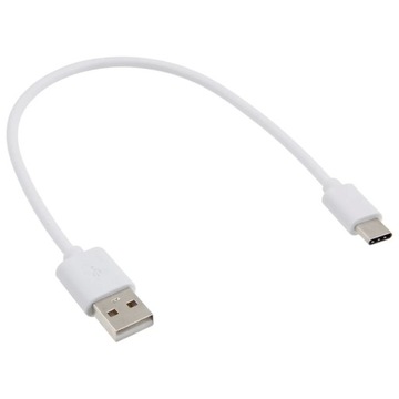 Kabel przewód USB do USB-C Typ-C krótki 20cm 0,2m