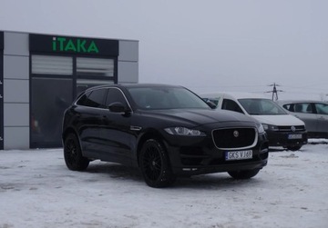 Jaguar F-Pace SUV 3.0 TDV6 300KM 2016 Jaguar F-Pace 3.0D 300KM Automat Led Skora Navi Bezwypadkowy Zarejestrowany, zdjęcie 2