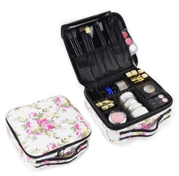 KOSMETYCZKA KUFEREK ORGANIZER NA KOSMETYKI ETUI