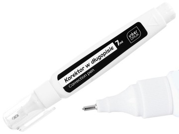 INTERDRUK Korektor w DŁUGOPISIE Pisaku w płynie 7 ml płynny