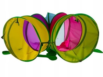 ДЕТСКИЙ САДОВЫЙ ТУННЕЛЬ ДЛЯ ДОМА, КАТЕРИАЛЬНЫЙ, САМОСБОРНЫЙ, БОЛЬШОЙ, СКЛАДНОЙ