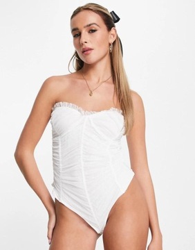 MISS SELFRIDGE BODY STRINGI SIATECZKA GROSZKI FX1 NG3__L