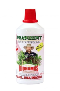 BIOHUMUS NAWÓZ NATURALNY DO PALMY JUKI DRACENY 0,5