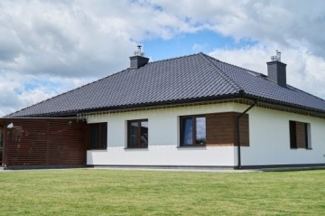Фасадная доска, имитация стеновой доски 16 см - темный дуб