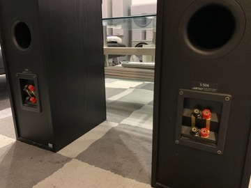 Большие 2-полосные динамики JAMO S-506, 180 Вт, 6 Ом, отличный звук, черный Para