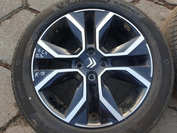 CITROEN C4 III E-C4 23R RÁFKY HLINÍK R18 PNEUMATIKY MICHELIN 195/60R18 2023R