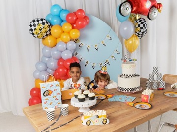 Таблички Cars Racing Cars Formula Wheel 18 см, 6 шт.