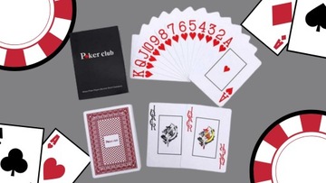 ТОЛСТЫЕ ПЛАСТИКОВЫЕ ГИБКИЕ КАРТЫ ДЛЯ ПОКЕРА ТВЕРДЫЕ ВОДОНЕПРОНИЦАЕМЫЕ КЛАССИЧЕСКИЕ