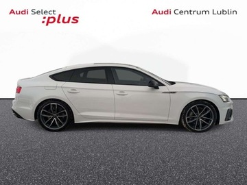Audi A5 F5 Coupe Facelifting 2.0 45 TFSI 265KM 2022 Audi A5 Sportback Dach panoramiczny, Bang Olufsen Kamera Cofania , Ambien, zdjęcie 3