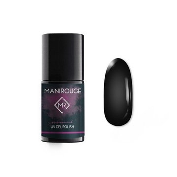 LAKIER HYBRYDOWY DO PAZNOKCI MANIROUGE Lakier hybrydowy PERFECT BLACK 5 ml