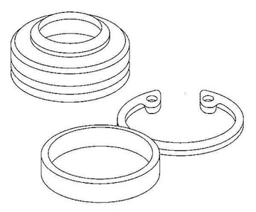 КОМПЛЕКТ УПЛОТНЕНИЙ NRF 38340