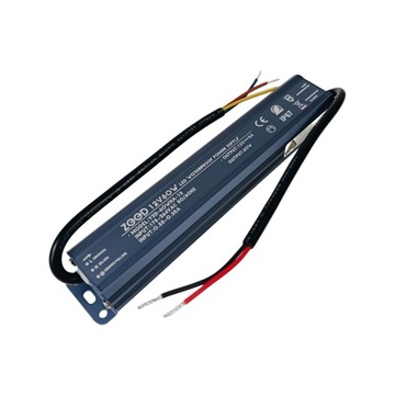 ZASILACZ LED 12V 5A 60W ZEED60B12 IP67 SLIM CIENKI WODOODPORNY