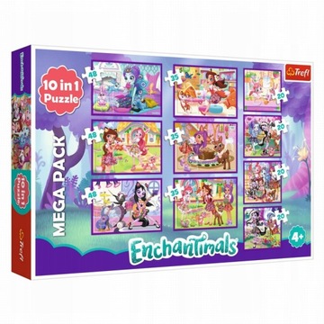 G209 Puzzle 10w1 Przygody Enchantimals TREFL