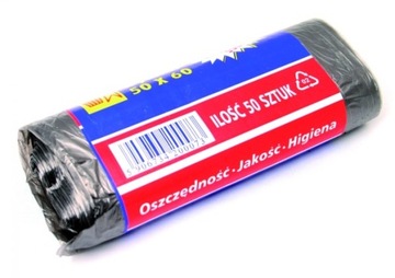 WOREK NA ŚMIECI 35 litrów WORKI 15 sztuk MOCNE