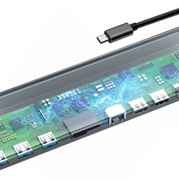 Hub USB Baseus CATSX-G0G