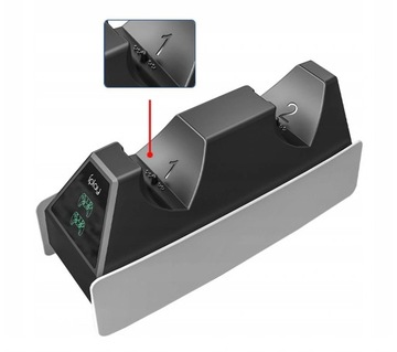 ДОК-СТАНЦИЯ IPLAY HBP-260 PS5, ЗАРЯДНОЕ УСТРОЙСТВО НА 2 ПАНЕЛИ