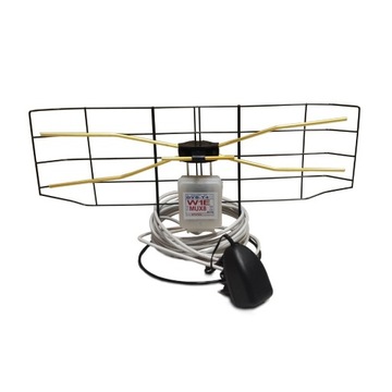 Antena pokojowa DVB-T DAVBOL W1E | czarna