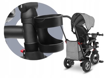 ВРАЩАЮЩИЙСЯ ТРЕХКОЛЕСНЫЙ ВЕЛОСИПЕД 2-в-1 LIONELO TRIS