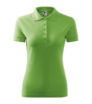 KOSZULKA polo DAMSKA PIQUE MALFINI 210 T-SHIRT groszkowa M