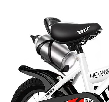 ДЕТСКИЙ ВЕЛОСИПЕД BMX 12 ДЮЙМОВ, КОРЗИНА ДЛЯ ВЕЛОСИПЕДА, БУТЫЛКА, КОЛЕСА, ОСВЕЩЕНИЕ, СВЕТОДИОДНАЯ НАПРАВЛЯЮЩАЯ