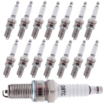 СВЕЧА ЗАЖИГАНИЯ D8TC ДЛЯ ДВИГАТЕЛЕЙ INTERCUS (75 ММ, M14, ДЛИННАЯ РЕЗЬБА)