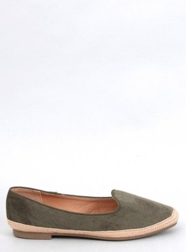 Baleriny espadryle damskie BALLOT OLIVE 39