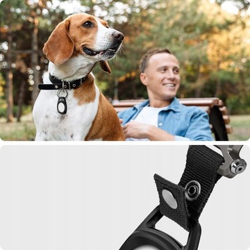 Чехол AirTag, Spigen Rugged, чехол с брелоком для ключей