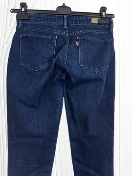 Levi's Demi Curve Mid Rise Skinny roz. W26 L32 damskie jeansy