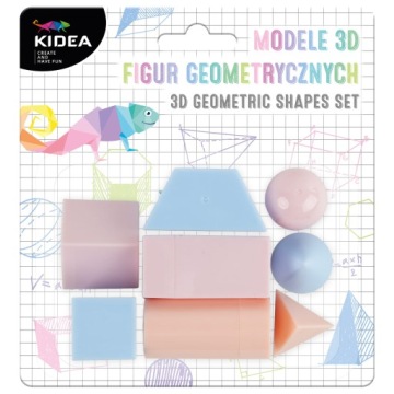 Фігурка Фігури геометричні Kidea (M3DFGAKA)