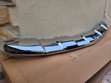 MERCEDES GL X166 W166 ХРОМИРОВАННАЯ КРЫШКА ПЕРЕДНЕГО БАМПЕРА 1668856625