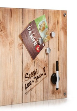 МАГНИТНАЯ СТЕКЛЯННАЯ ДОСКА ДЛЯ ЗАПИСОК ZELLER