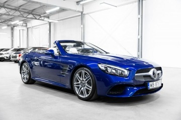 Mercedes SL R231 Roadster Facelifting 4.7 500 456KM 2018 Mercedes SL 500 V8. Salon PL. Bezwypadek. 1 wł.