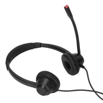 h390d?rj9?mva телефонная гарнитура с двумя наушниками, штекер RJ9, проводной, черный, с шумоподавлением