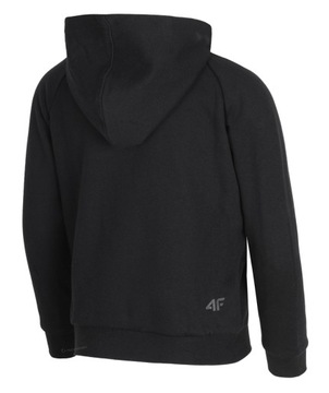 Толстовка 4F с капюшоном для мальчиков, Детская спортивная толстовка 0926, Молния 164