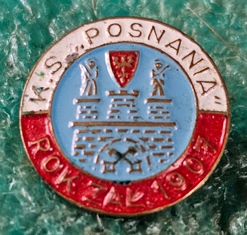 ODZNAKA KS POSNANIA POZNAŃ WERSJA OKRĄGŁA