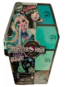 LALKA MATTEL MONSTER HIGH LAGOONA BLUE HNF77 32 CM