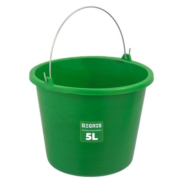 ЦВЕТНОЕ СТРОИТЕЛЬНОЕ ВЕДРО 5 Л ЭКОНОМИЧНОЕ ВЕДРО