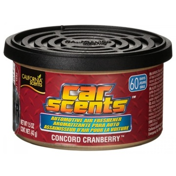 Zapach CALIFORNIA SCENTS CAR Concord Cranberry