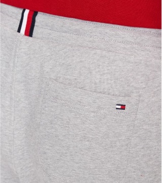 СПОРТИВНЫЕ БРЮКИ TOMMY HILFIGER MW0MW08388 L СТАНДАРТНОГО КРОЯ СЕРЫЕ