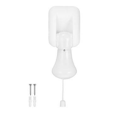 ŻARÓWKA LED ZASILANA BATERIAMI LAMPA ŚCIENNA Z LINKĄ MONTAŻ ŻARÓWKI MINI