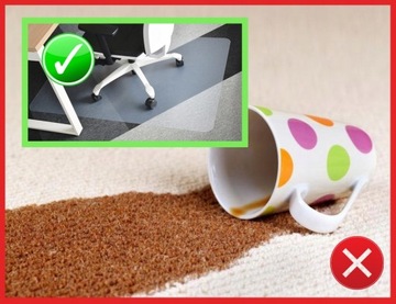 ПРОЧНЫЙ ЗАЩИТНЫЙ КОВРИК ДЛЯ ВРАЩАЮЩЕГОСЯ КРЕСЛА НАПОЛЬНЫЙ СТУЛ 100x70